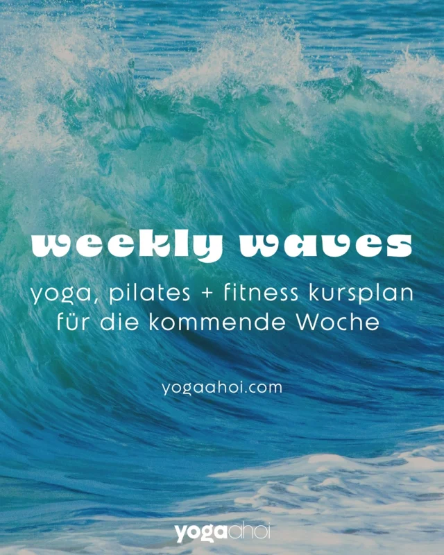 ✨ Der Kursplan für nächste Woche ist online!

Buche dir jetzt ganz easy deinen Platz über yogaahoi.com – ich freu‘ mich auf dich auf der Matte! 💙

#yogaahoi #kursplanonline #yogacelle #yogaclass #yogaschedule #flowwithus #yogatime #moveyourbody #mindfulmovement #yogalover #pilates #pilatespower #yogalife