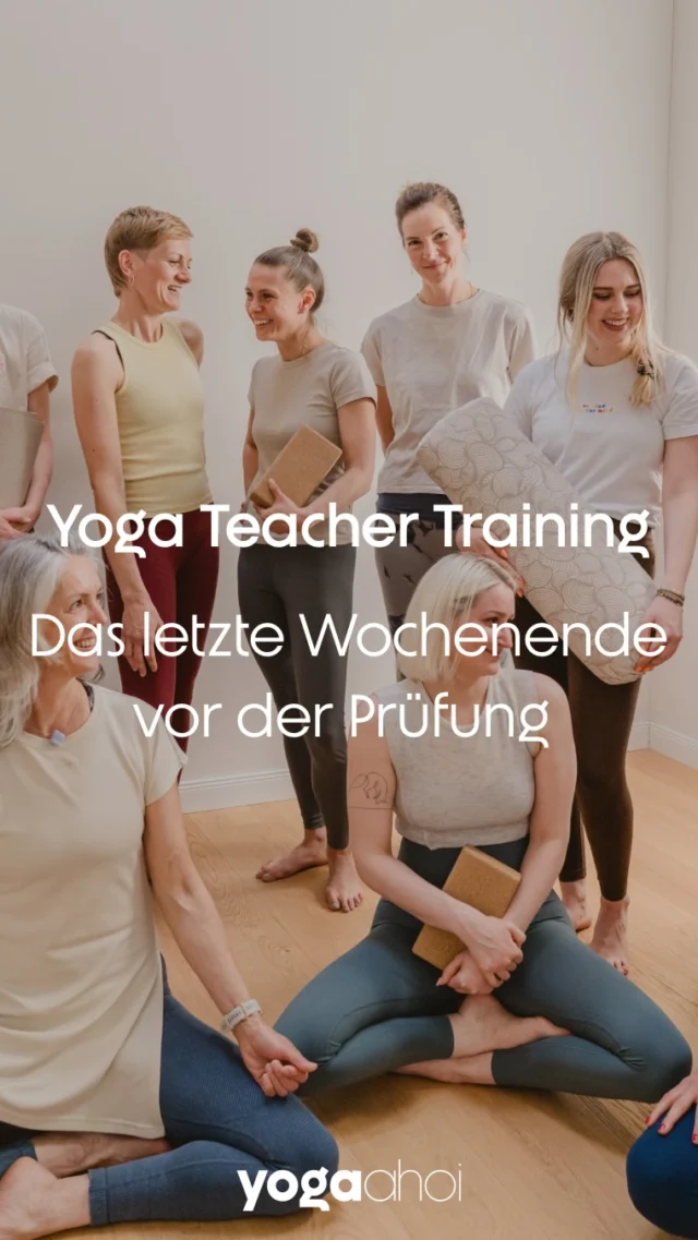 Letztes Ausbildungswochenende vor der Prüfung ✨
Yin Yoga, traumasensibles Yoga, Persönlichkeitsentwicklung & viele besondere Momente 🌿💫
Zwischen Aufregung und Freude spüren sowohl wir, als auch ihr selbst: ihr seit gewachsen, ihr sind bereit – und jetzt darf’s spannend werden 🧘‍♀️❤️

#yogateachertraining #yogajourney #yinyoga #traumasensiblesyoga #yogacommunity #innergrowth #mindfulness #yogainspiration #yogavibes #spiritualjourney #selfgrowth #yogalife #examready #goodenergy #personaldevelopment #celle #heidekreis #yogacommunity
